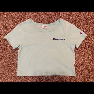 Champion cropped tee